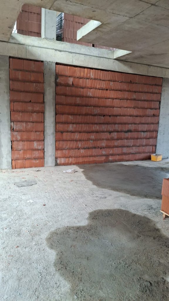 Brick Partition Wall