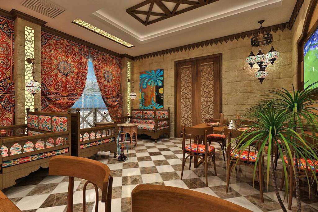 Oriental Cafe Design