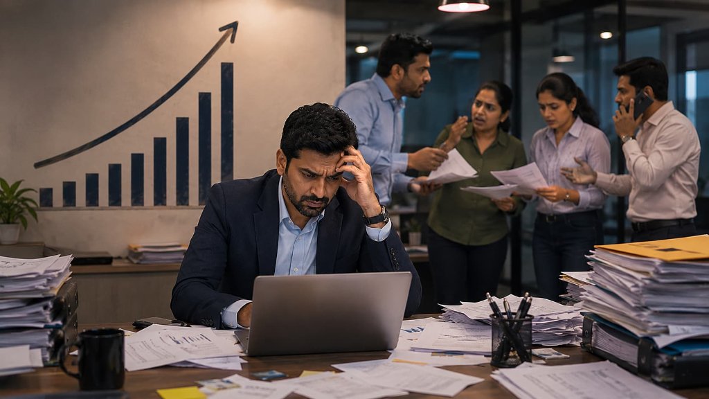 SALES GROWTH WITHOUT CONTROL