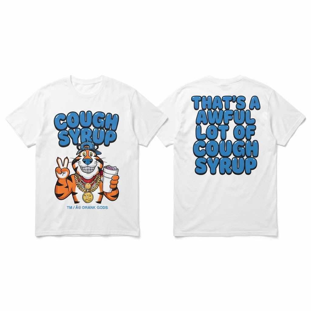 TAALOCS Tee — Tony Tiger Cough Syrup