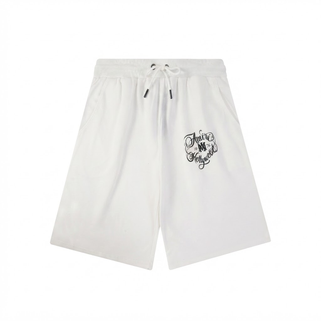 AMIRI Hollywood 1976 Emblem Shorts
