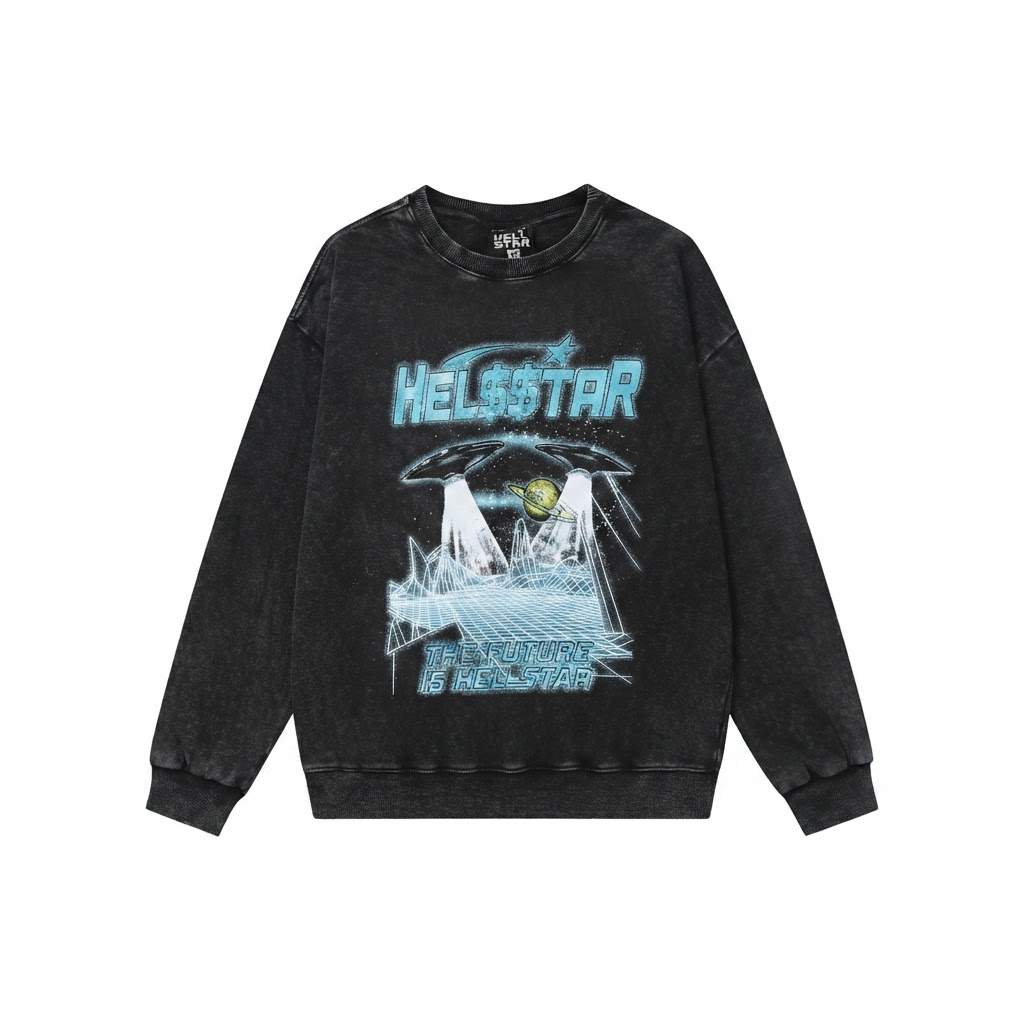 Hellstar The Future Is Hell$TAR UFO Long Sleeve