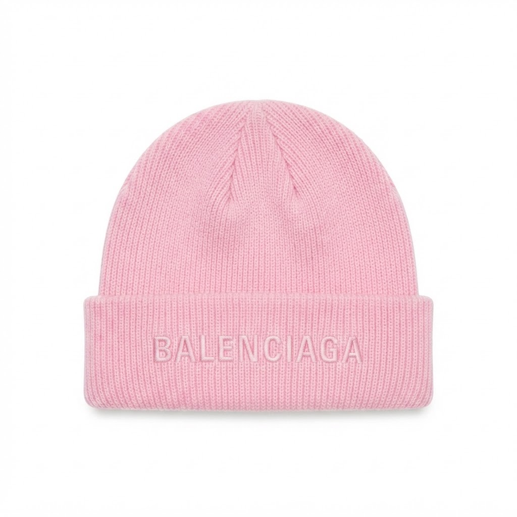 Balenciaga Logo Knit Beanie