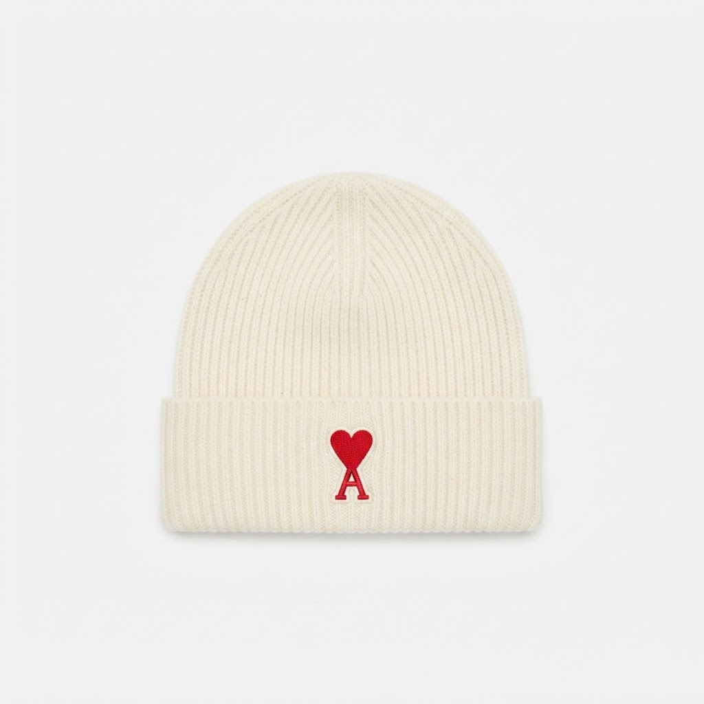Chrome Hearts Cross Spray-Art Knit Beanie