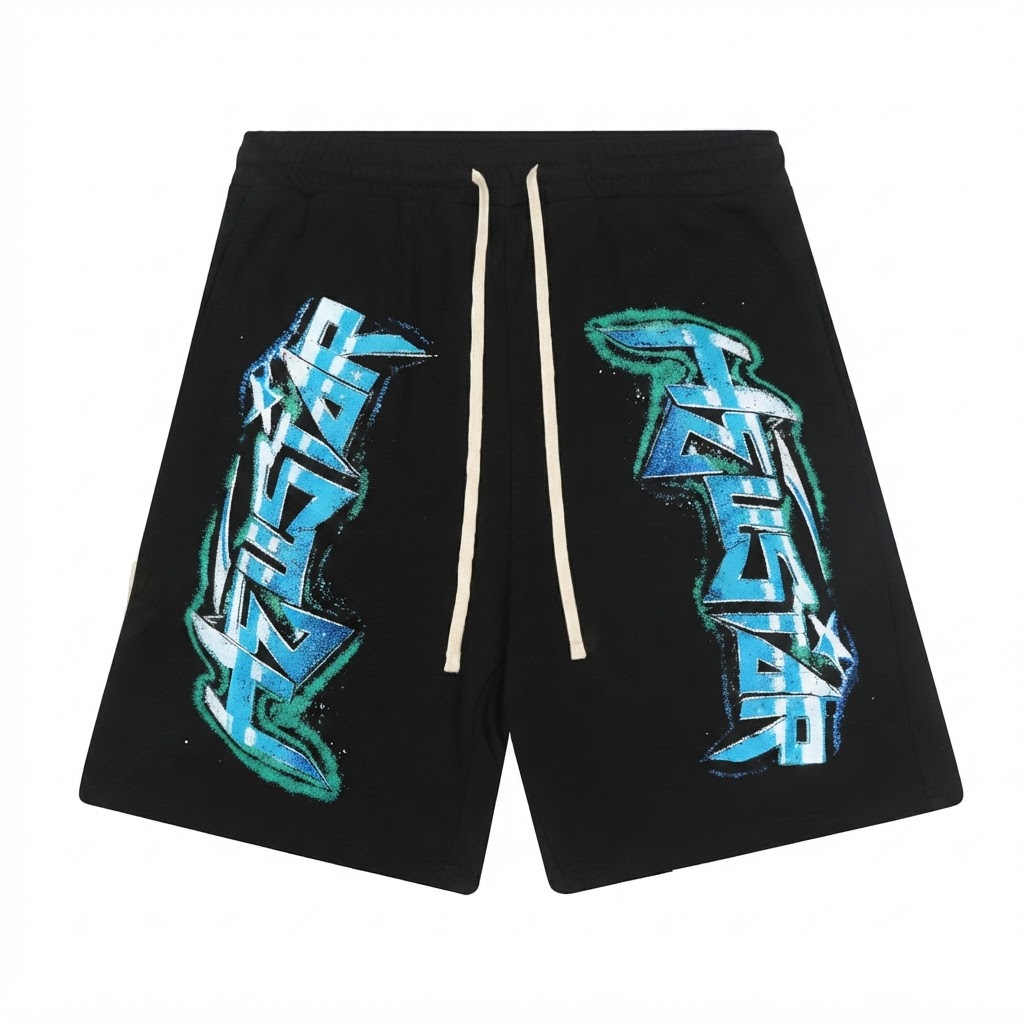 Hellstar Graffiti Shorts