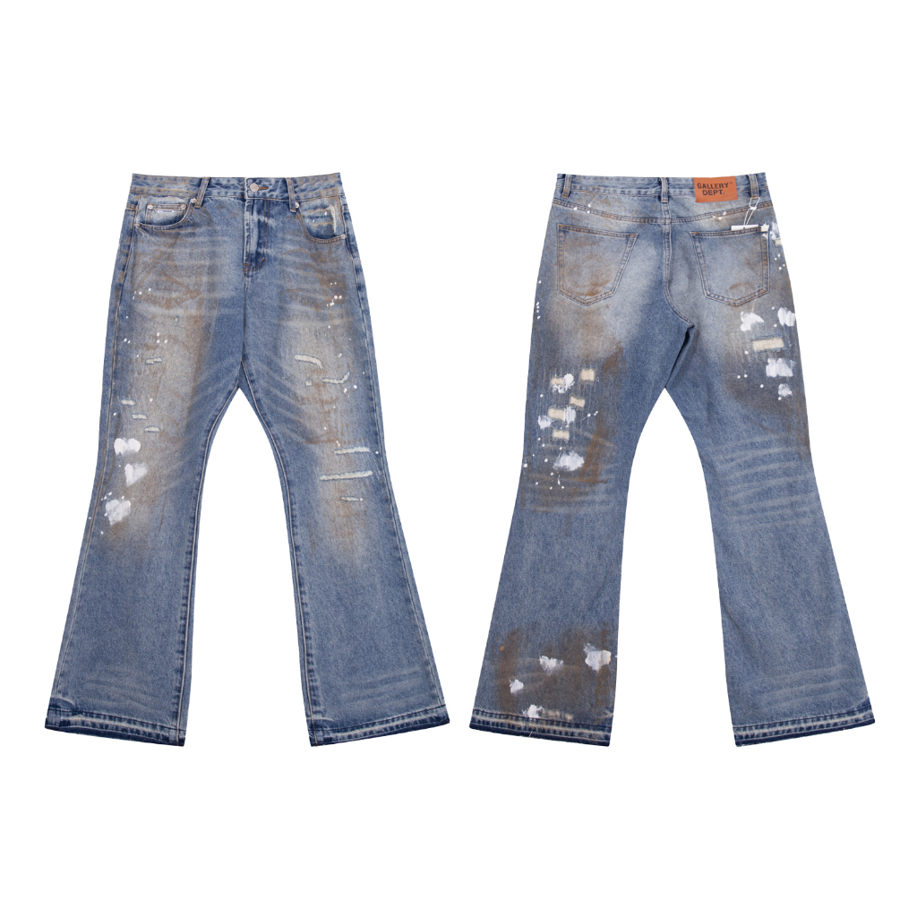 Gallery Dept. Blue Distressed Jeans (V2)