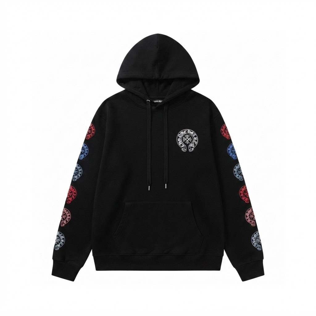 Chrome Hearts Cross Print Hoodie