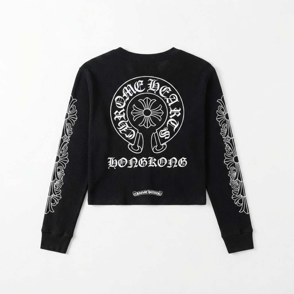 Chrome Hearts Thermal Crop LS