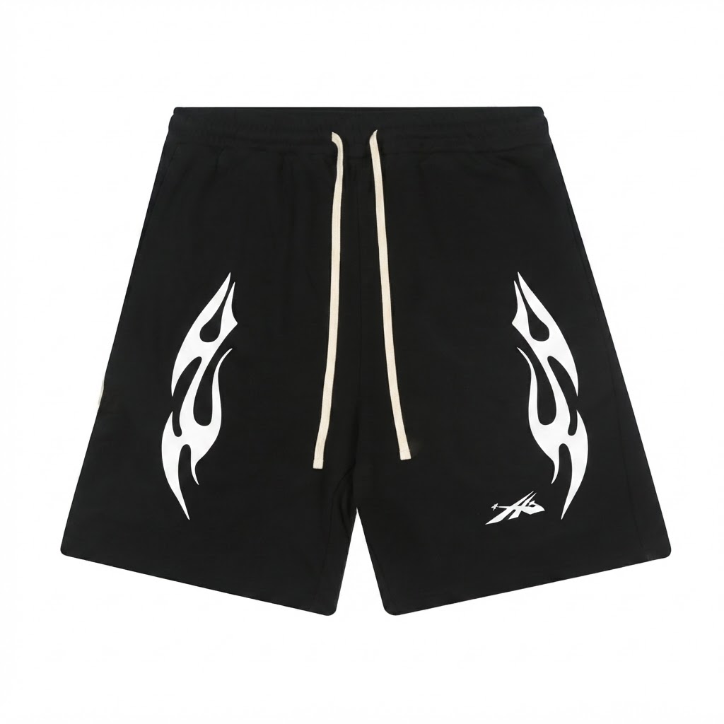 Hellstar Flame Shorts
