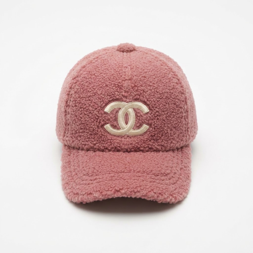 Chanel Teddy Fleece Baseball Cap