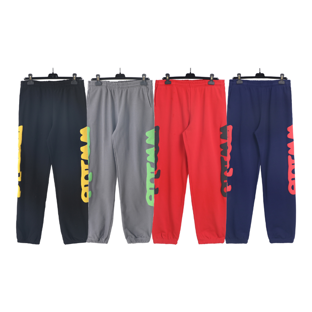 Sp5der Vertical Graphic Sweatpants