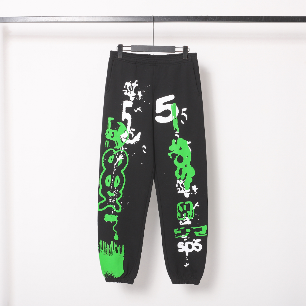 Sp5der 555 Graffiti Sweatpants