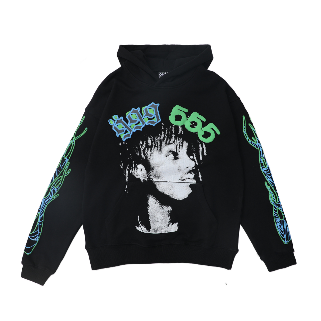 Sp5der 999 555 Photo Hoodie
