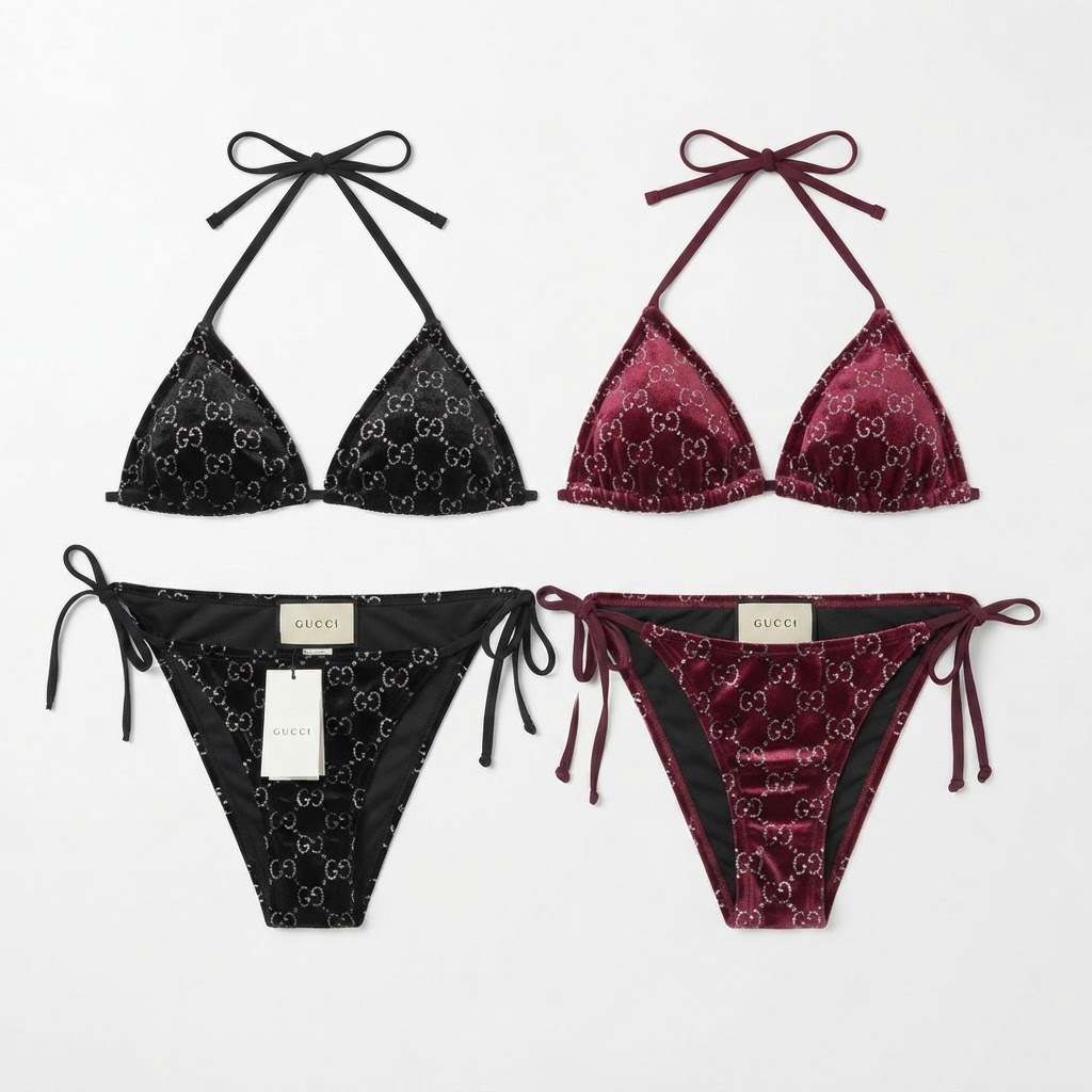 Gucci GG Monogram Bikini Set