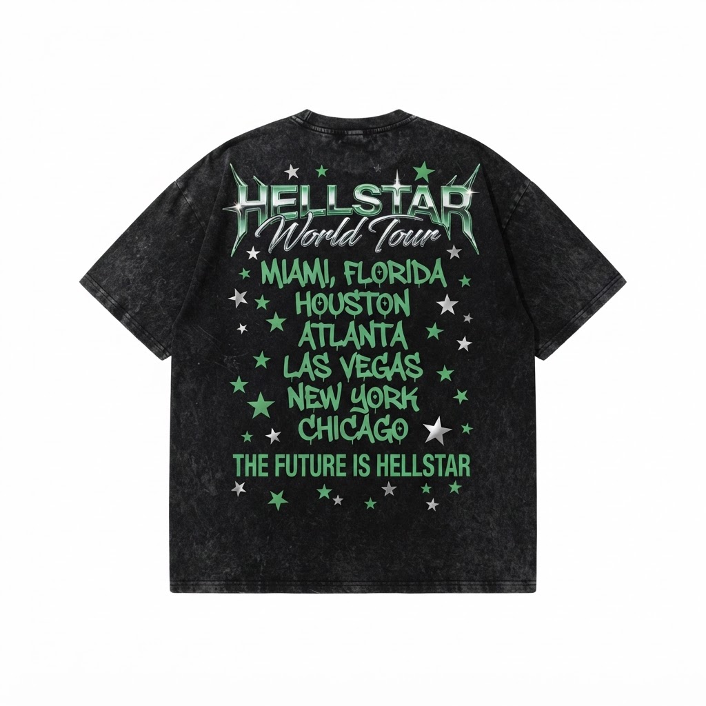 Hellstar Future Is Hellstar World Tour Tee