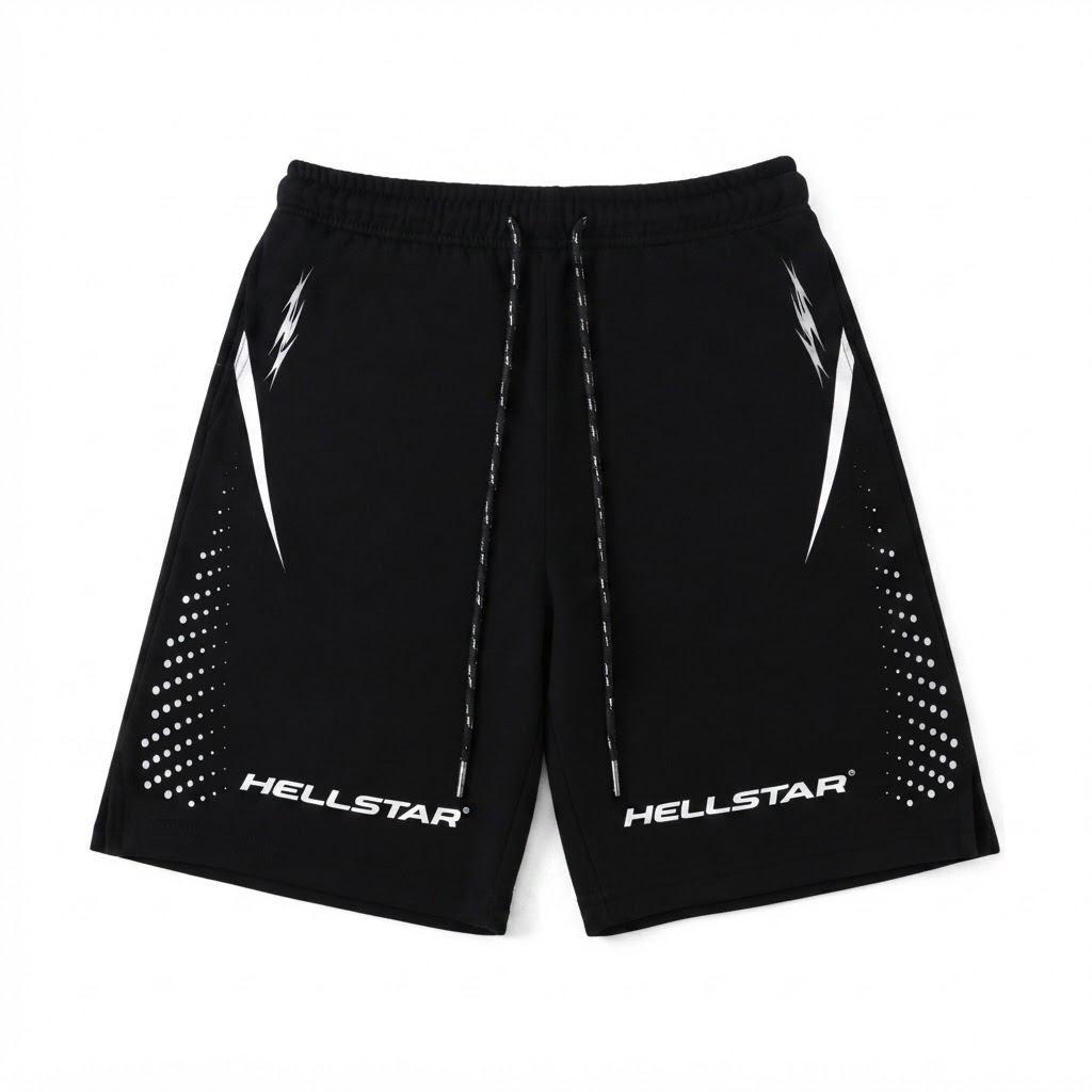 Hellstar 8708 Silver Light Shorts