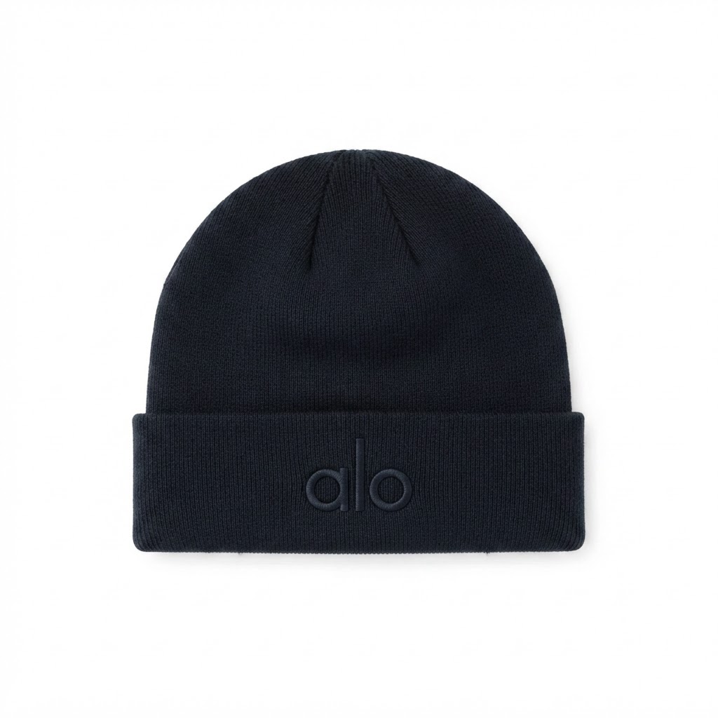 Alo Logo Knit Beanie