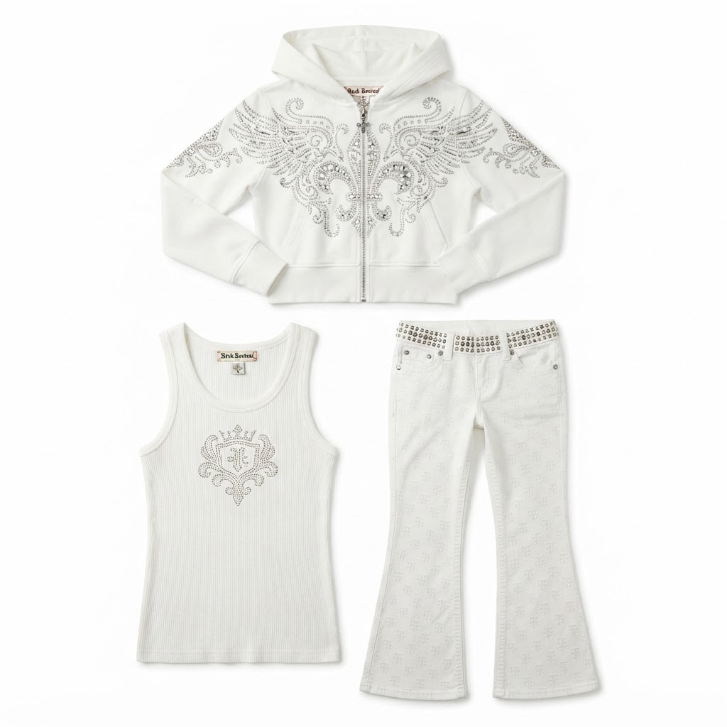 Rock Revival Rhinestone Hoodie Set