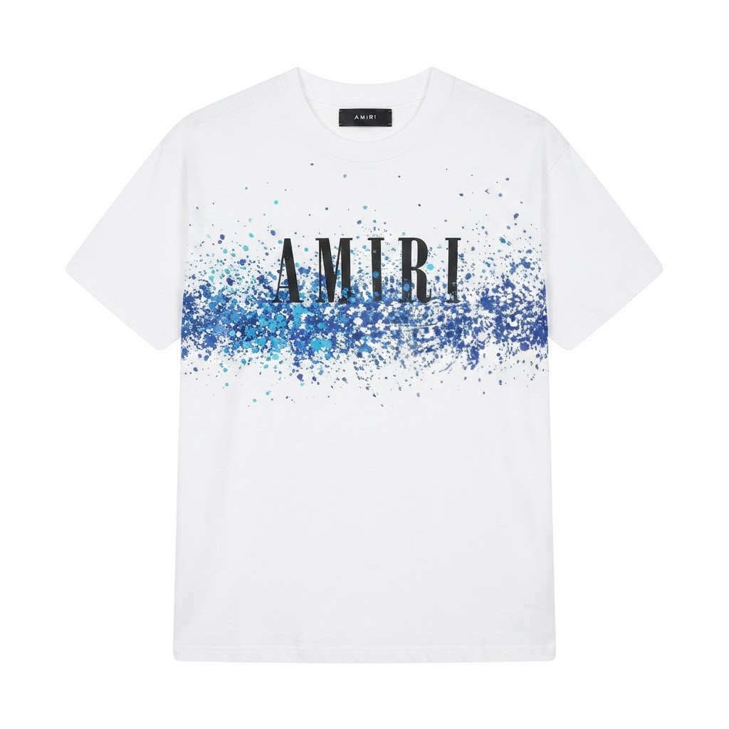 AMIRI Splatter Logo T-Shirt