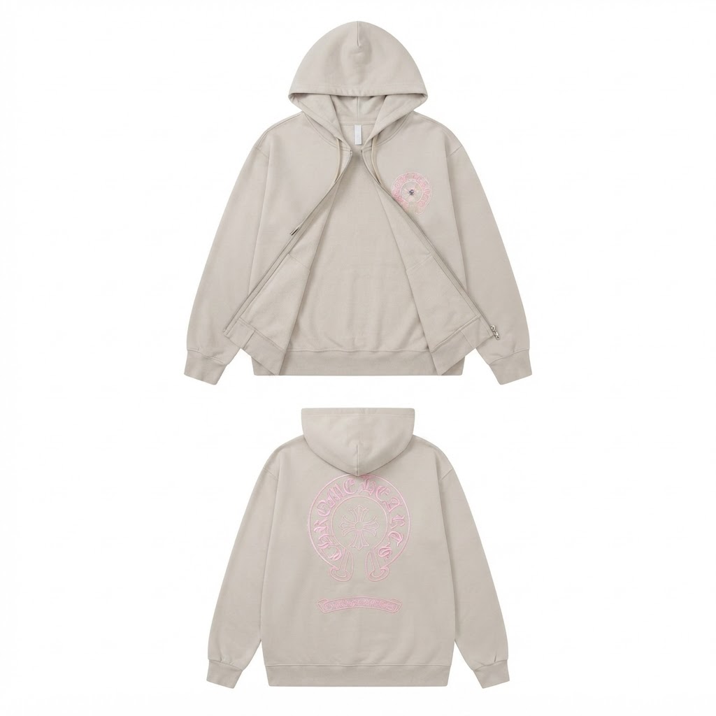 Chrome Hearts Zip Hoodie