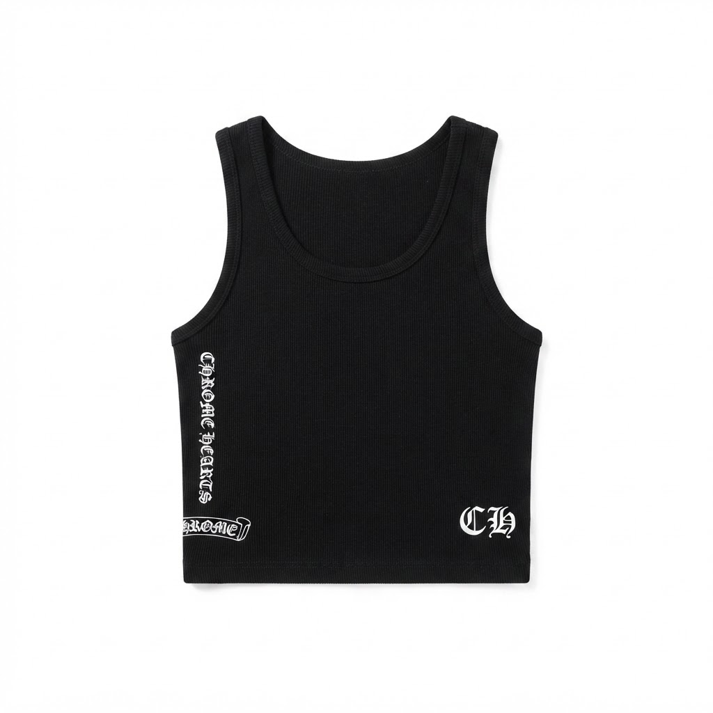Chrome Hearts Ribbed Tank