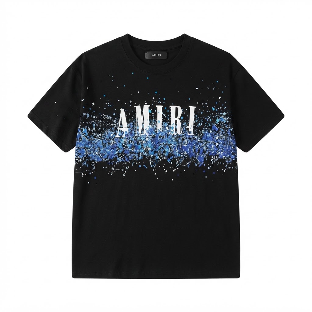 AMIRI Splatter Logo T-Shirt