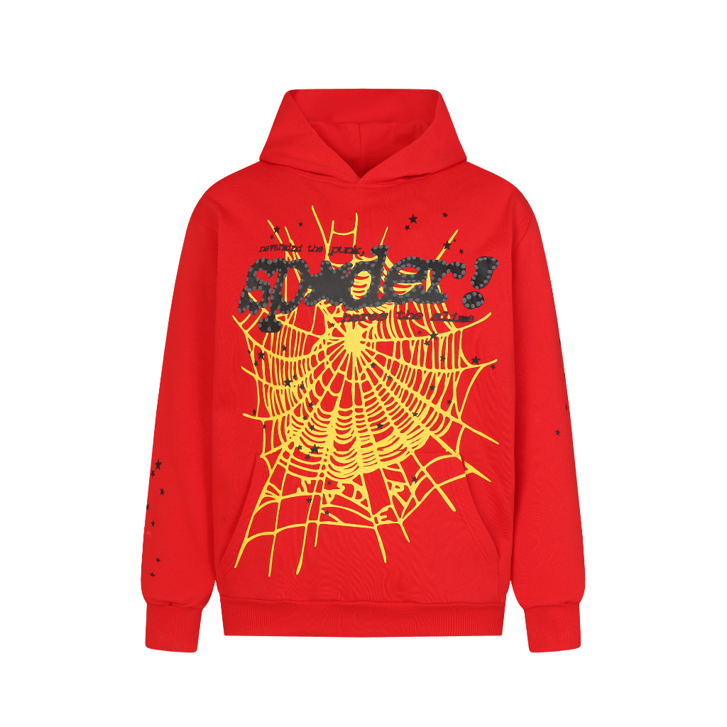 Sp5der Slime Red Hoodie