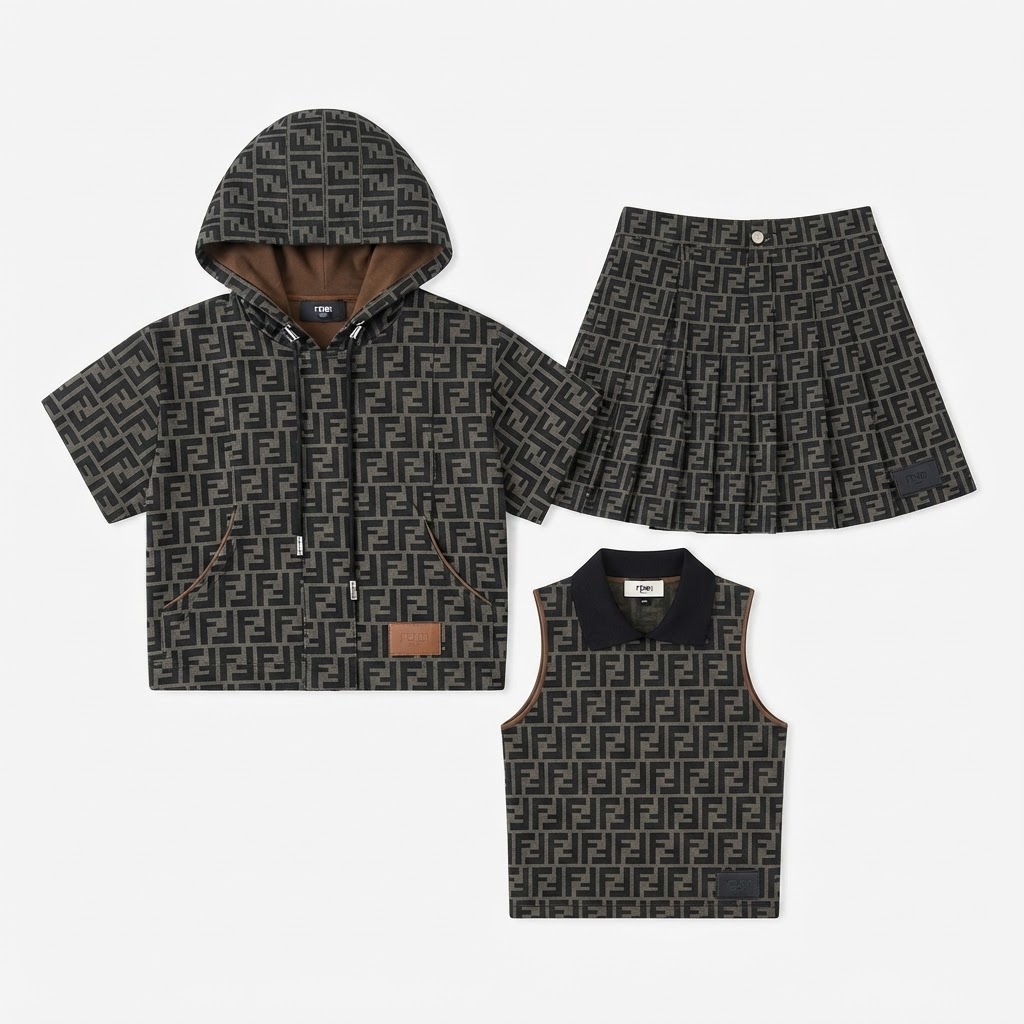 Fendi Zucca Three-Piece Set
