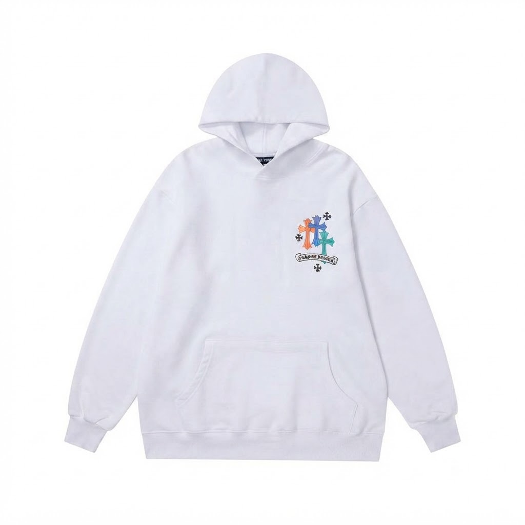Chrome Hearts Smiley Flower Hoodie