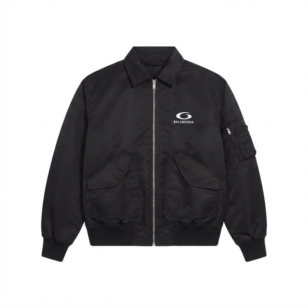 Balenciaga Utility Logo Jacket