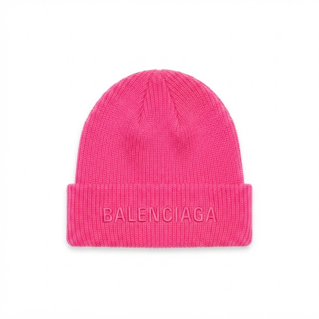 Balenciaga Logo Knit Beanie