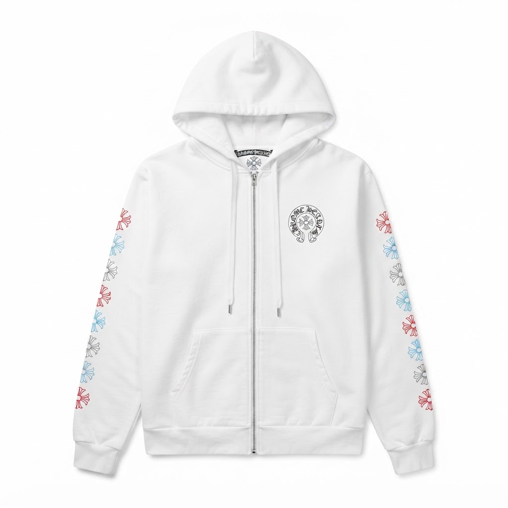 Chrome Hearts Cross Print Hoodie