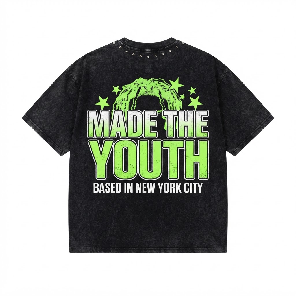 Hellstar Made the Youth Studded Tee