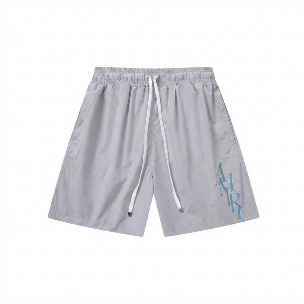 AMIRI Horizontal Serif Logo Shorts