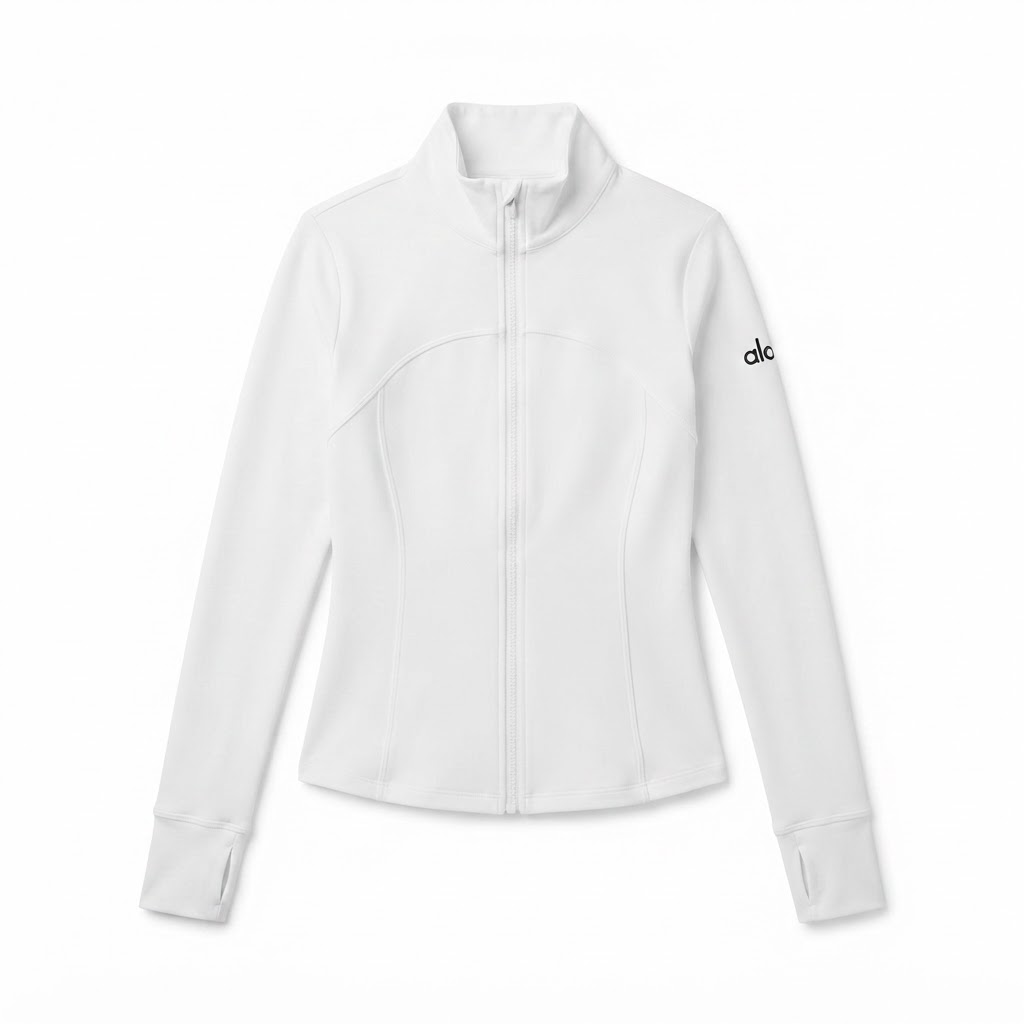 Alo Curved Seam Zip-Up Jacket