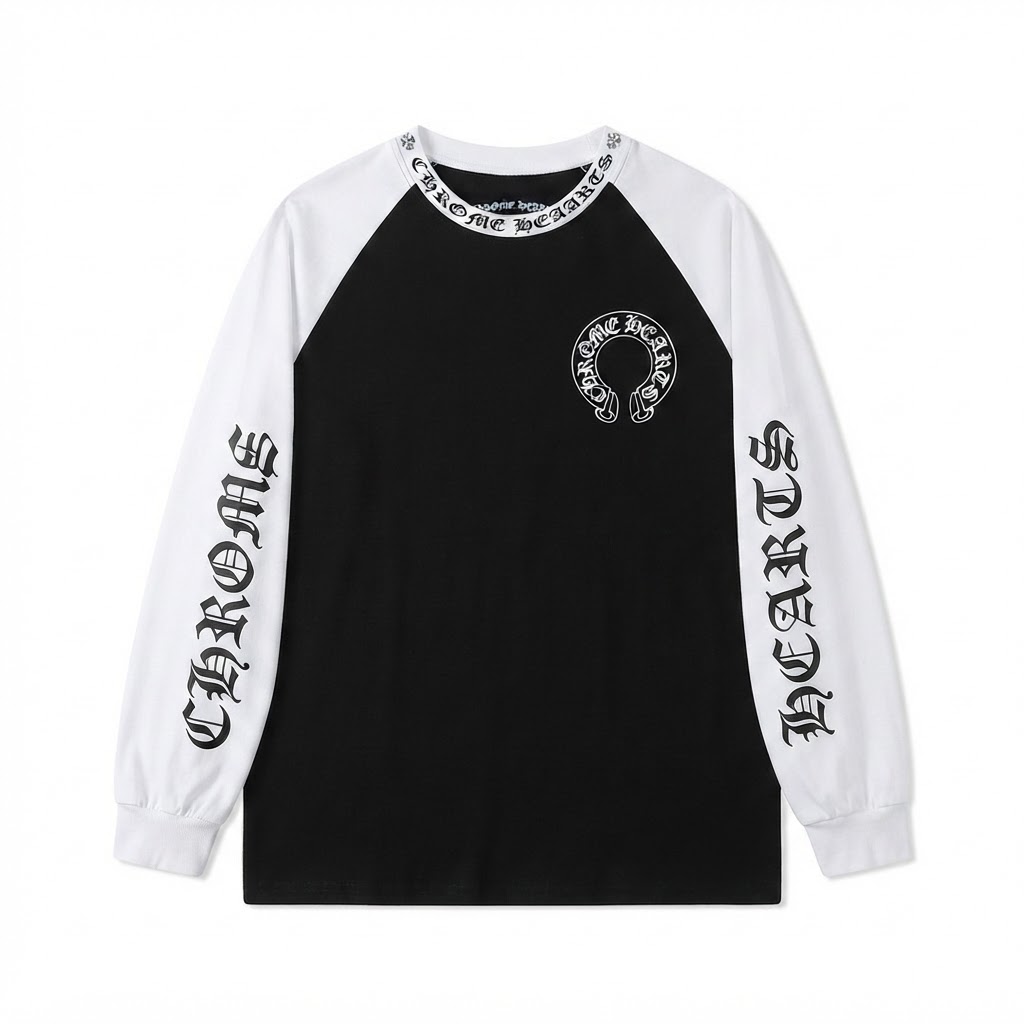 Chrome Hearts Raglan Script LS