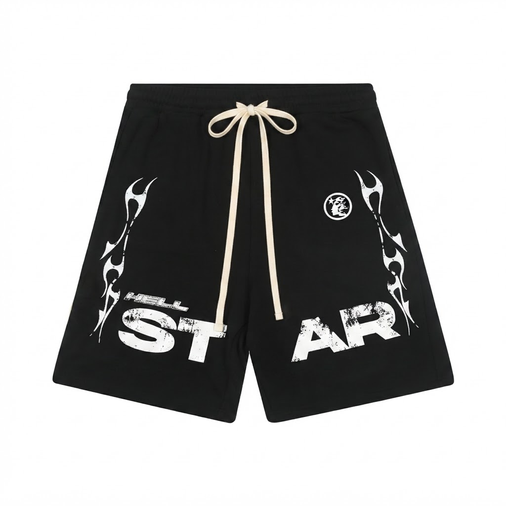 Hellstar HELL STAR Flame Shorts