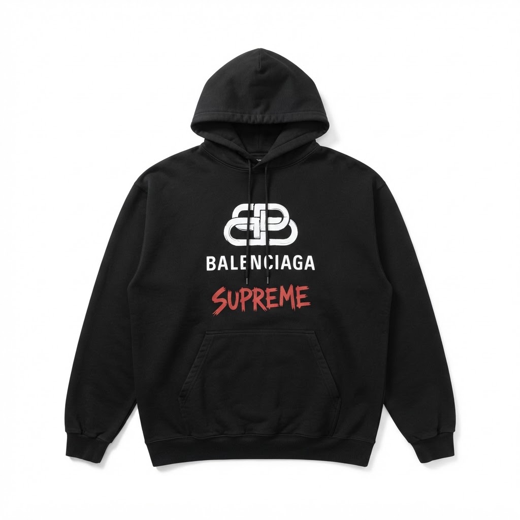 Supreme x Balenciaga BB Hoodie