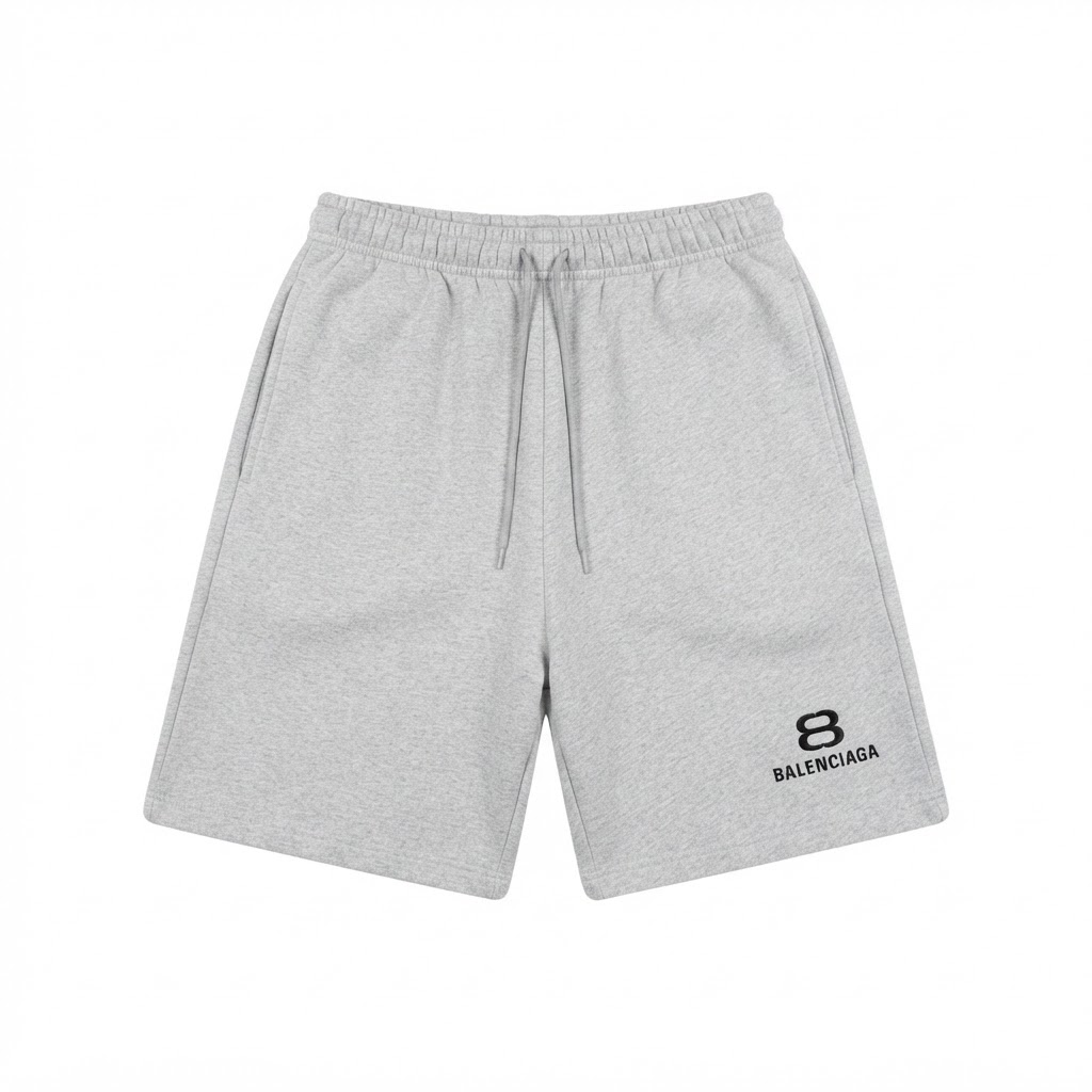 BALENCIAGA 8 Logo Sweat Shorts