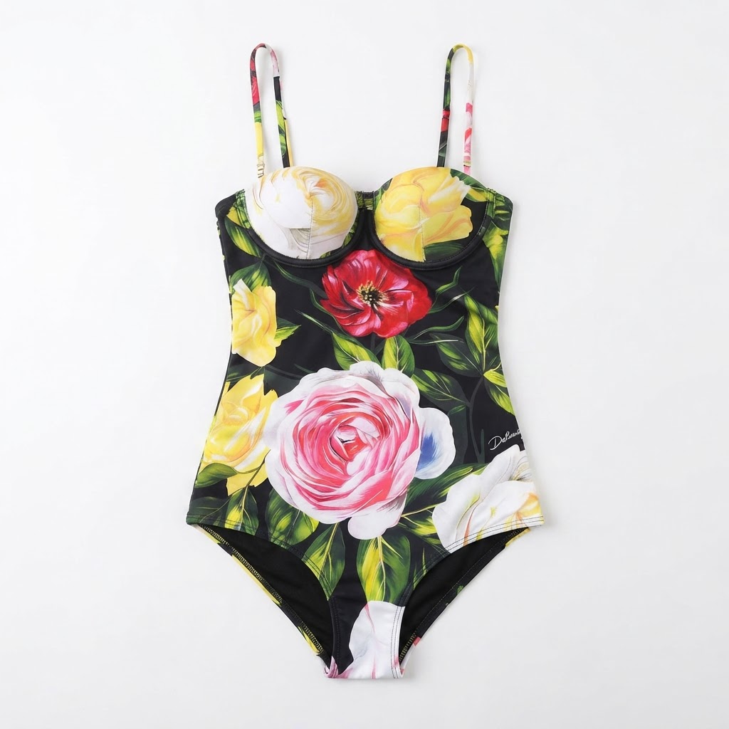 D&G Floral One-Piece Swimsuit