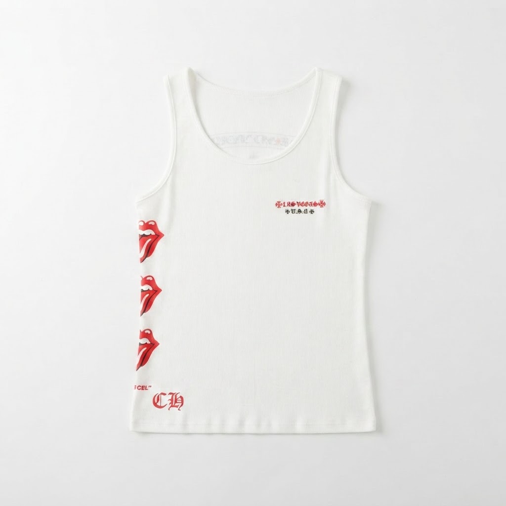 Chrome Hearts Vegas Lips Tank