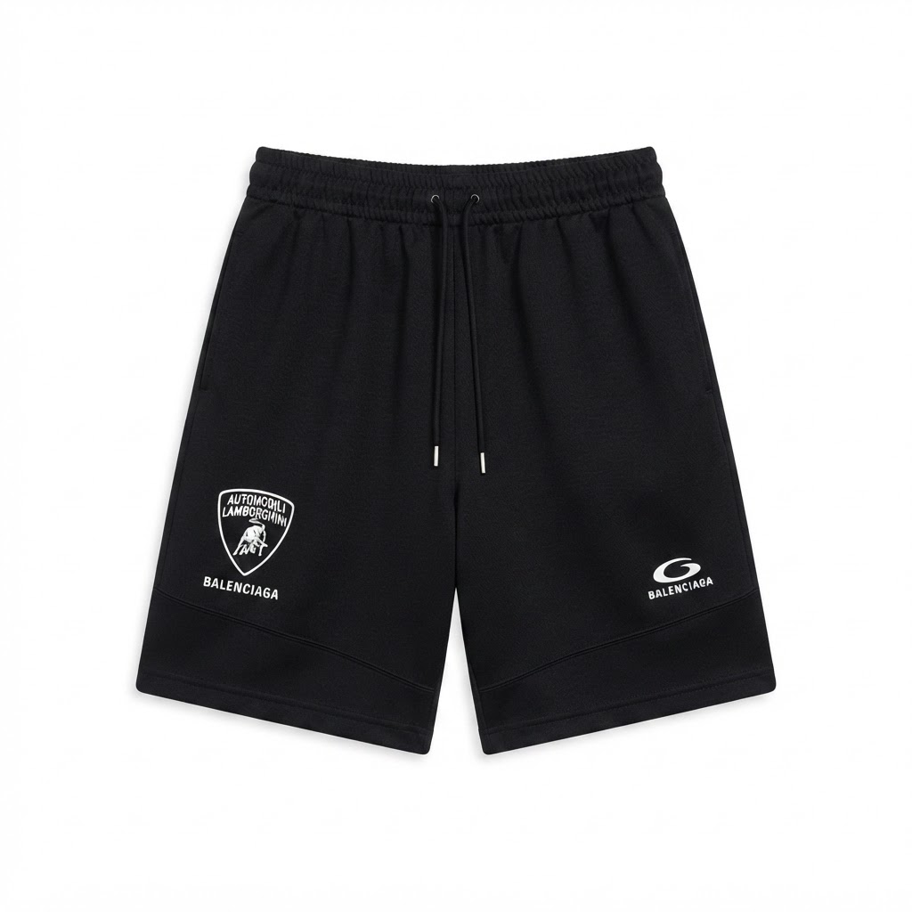 BALENCIAGA Automobili Lamborghini Shorts