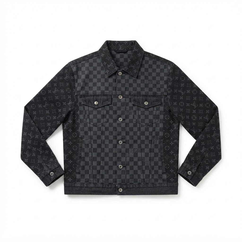Louis Vuitton Damier Monogram Denim Jacket