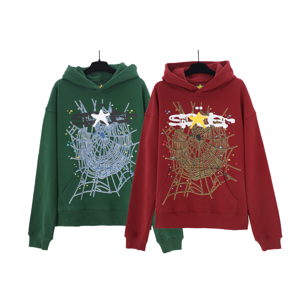 Sp5der Star Web Hoodie