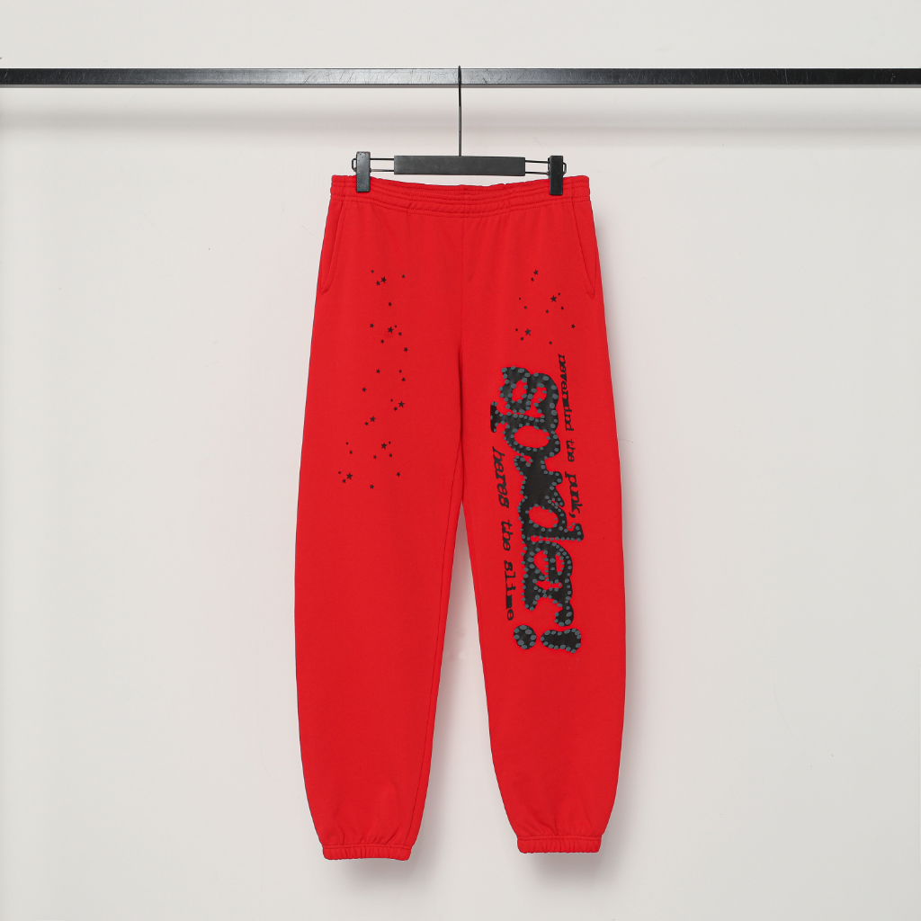 Sp5der Slime Studded Sweatpants V3