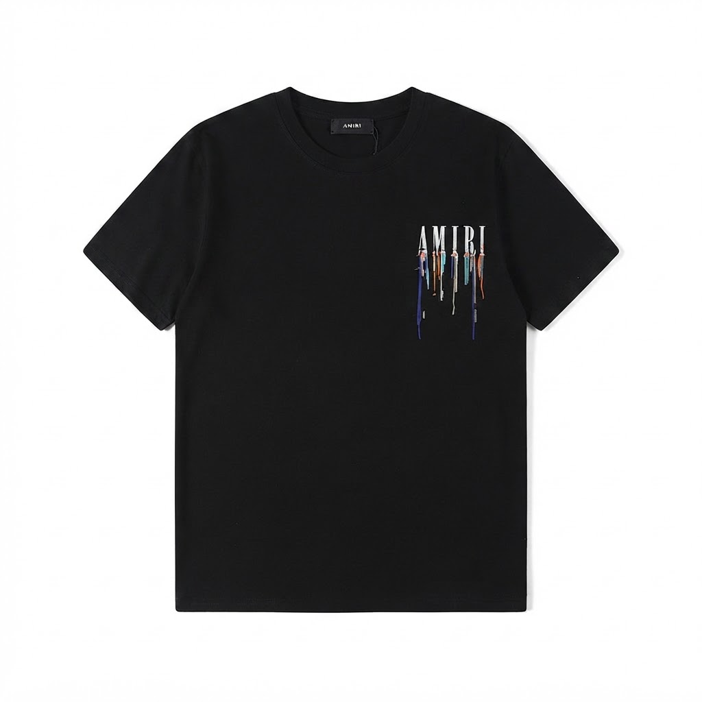 AMIRI Drip Logo T-Shirt