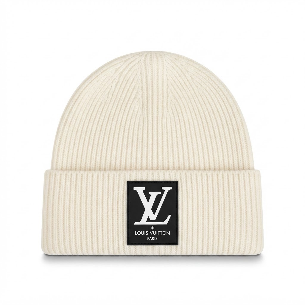 Louis Vuitton LV Patch Knit Beanie