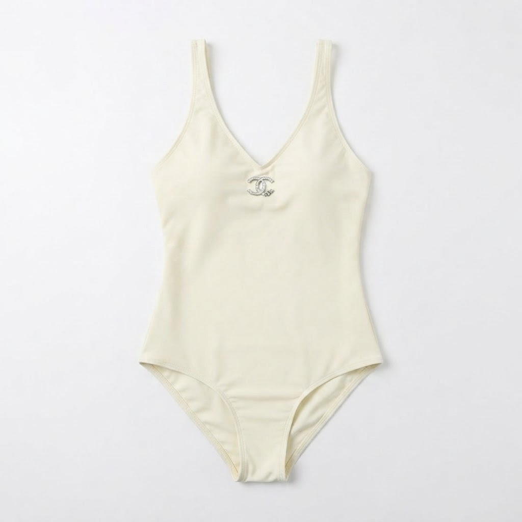 Chanel Cream CC One-Piece
