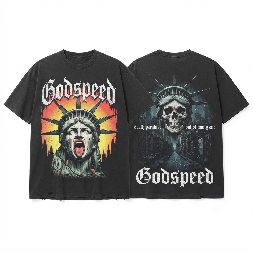 GODSPEED Statue of Liberty Graphic Tee