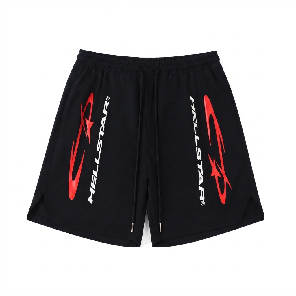 Hellstar 8715 Records Shorts